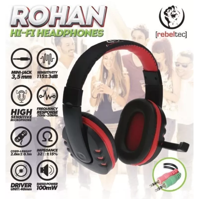 Słuchawki Rebeltec Rohan RBLSLU00032