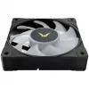 Wentylator obudowy Valkyrie VK-FANB12FB 120mm ARGB, 120×25 mm, kompatybilny z PWM