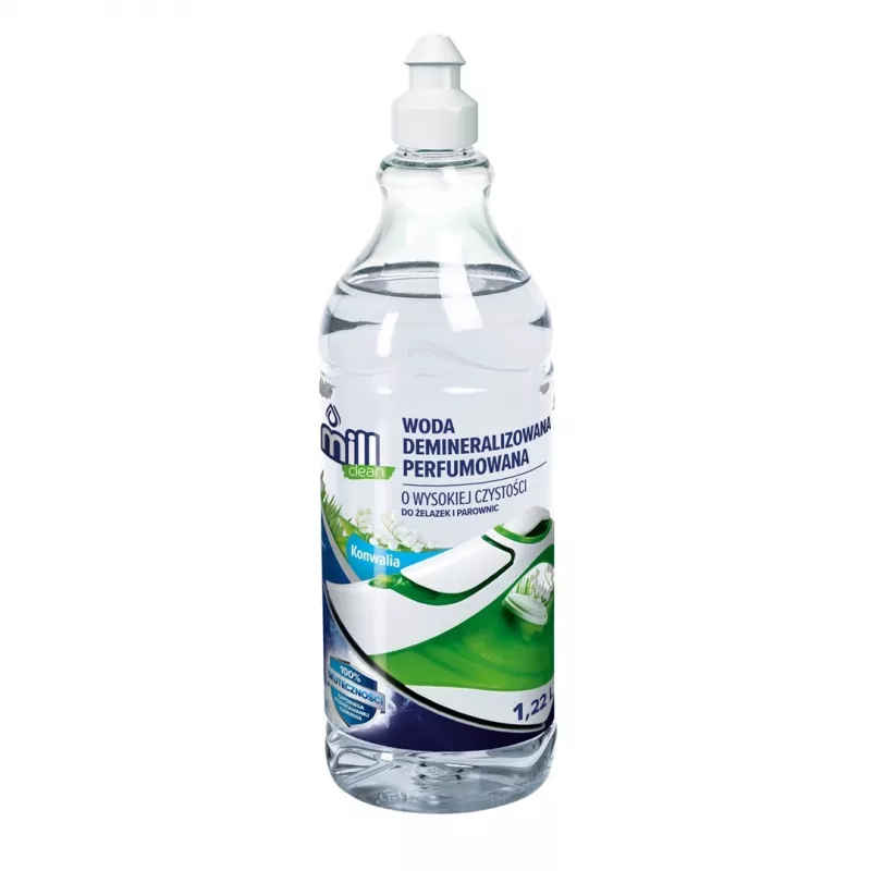 Woda demineralizowana do żelazek Mill 1,22 L — zapach konwalii