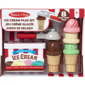 Melissa & Doug Scoop & Stack Zestaw do lodów Kuchnia do zabawy