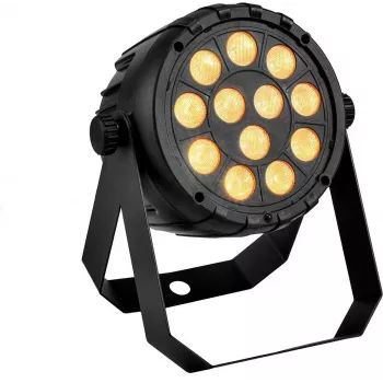 Reflektor LED PAR EUROLITE PARty Spot Silent RGB/WW — sceniczny reflektor PAR, RGB + ciepła biel