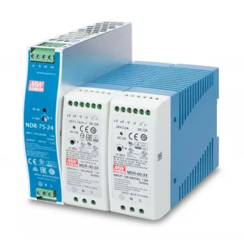 Zasilacz PLANET PWR-60-24 60 W Niebieski Biały