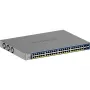 NETGEAR 52-portowy przełącznik inteligentny PoE Gigabit/10G z możliwością stackowania (GS752TXP)
