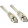 Wentronic Goobay CAT 5e crossover kabel krosowy, U/UTP, szary, zielony, szaro-zielony, 1 m – mieszanka miedzi CCA (68861)