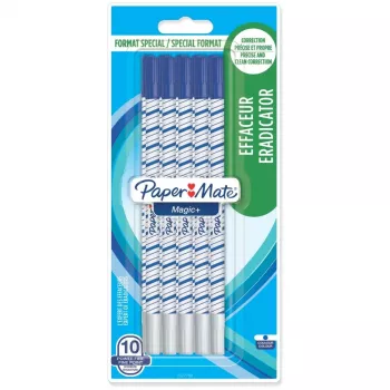 Pióro wieczne Papermate Magic+ niebiesko-białe 10 szt.