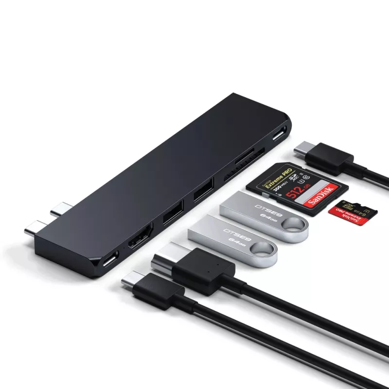 Stacja dokująca Satechi ST-HUCPHSD USB 3.2 Gen 2 Type-C Czarna
