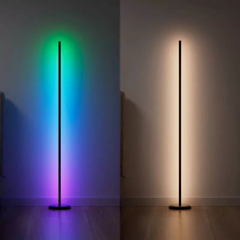 Lampa podłogowa Nanoleaf N7204K02-1FL 22W RGBW — regulowane światło RGB i białe regulowane