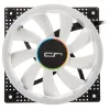 Wentylator Cryorig Crona X 120 mm biały — 400–1700 RPM, 60,6 CFM, 2,65 mmH2O