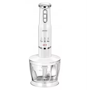 Blender ręczny MPM MBL 43 biały 600W z przystawkami