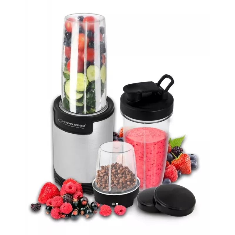 Blender stołowy Esperanza EKM030 Czarny Stal nierdzewna