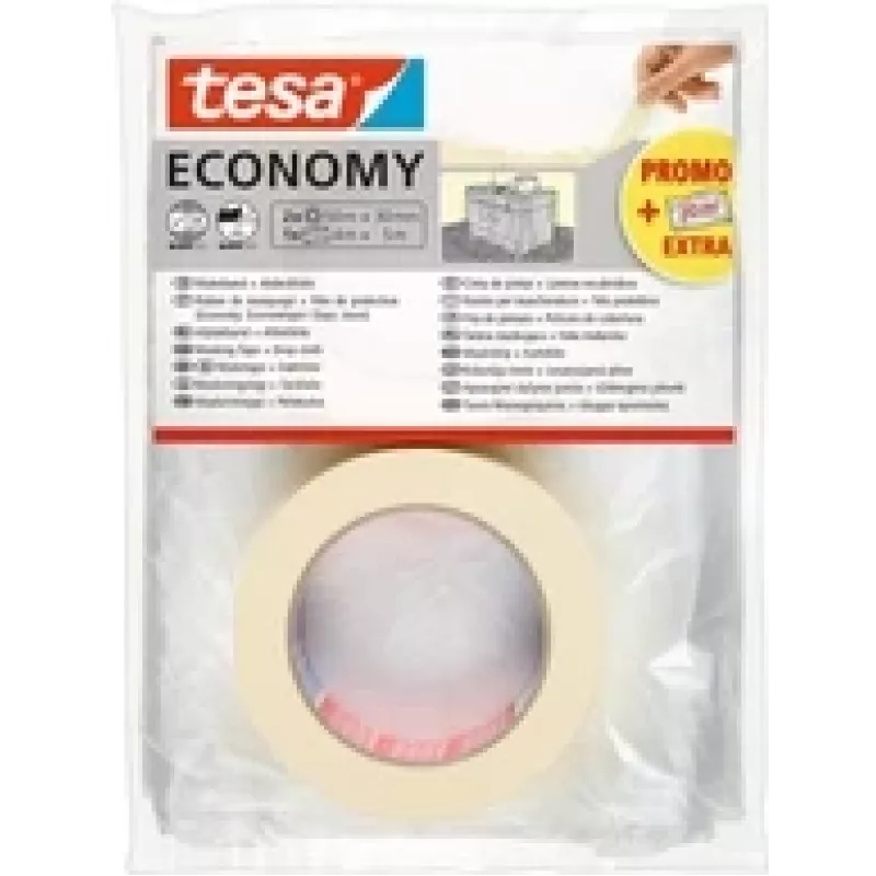 Taśma maskująca Tesa 55421-00000-05 biała, 1 zestaw