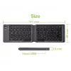 Składana bezprzewodowa klawiatura Bluetooth 3.0