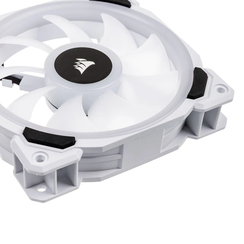 CORSAIR LL120 RGB 120mm Biały Wentylator obudowy PWM 3-pack