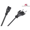 Kabel zasilający MACLEAN MCTV-809 — 1,5 m, wtyczka zasilająca typu C do złącza C1, 220–250 V