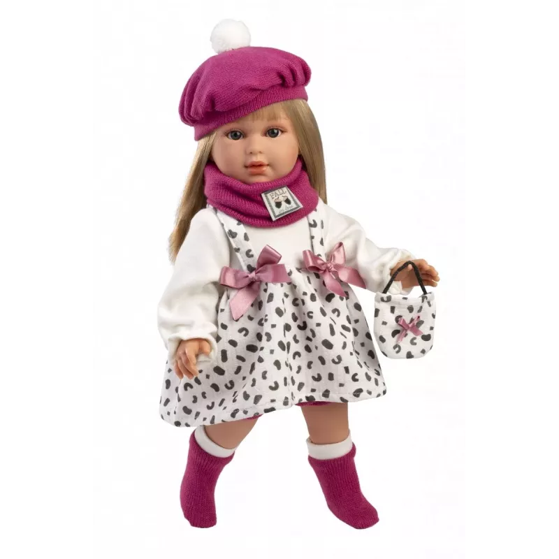 Lalka Llorens Carla 40 cm — realistyczne rysy, miękkie ciało