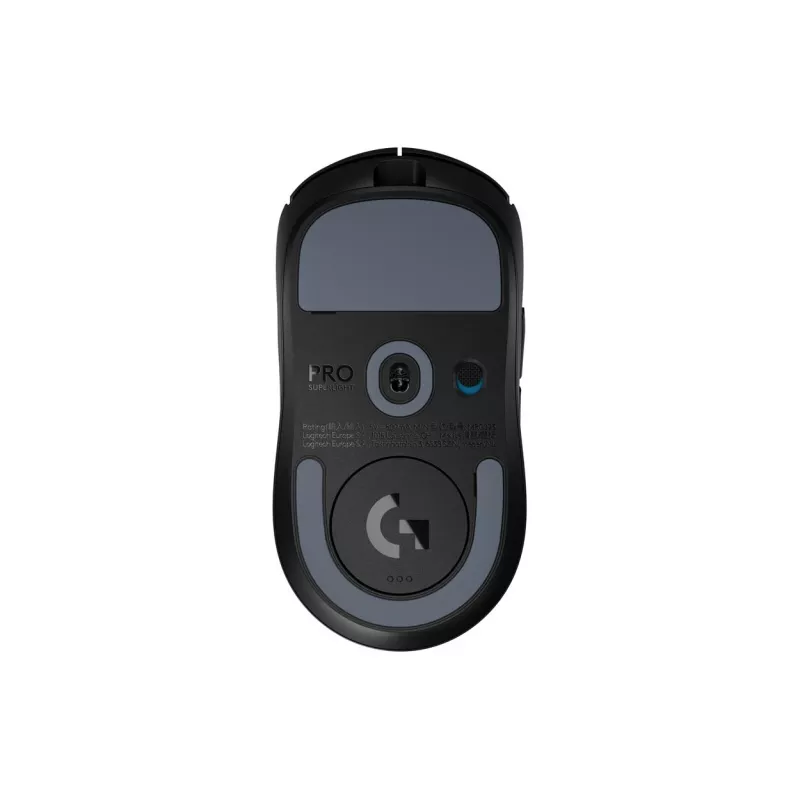 Logitech G PRO X SUPERLIGHT 2 - Maus - Gaming - optisch - 5 Tasten - kabellos - 2,4 GHz - USB Logitech LIGHTSPEED Empfänger - Schwarz (910-006631)