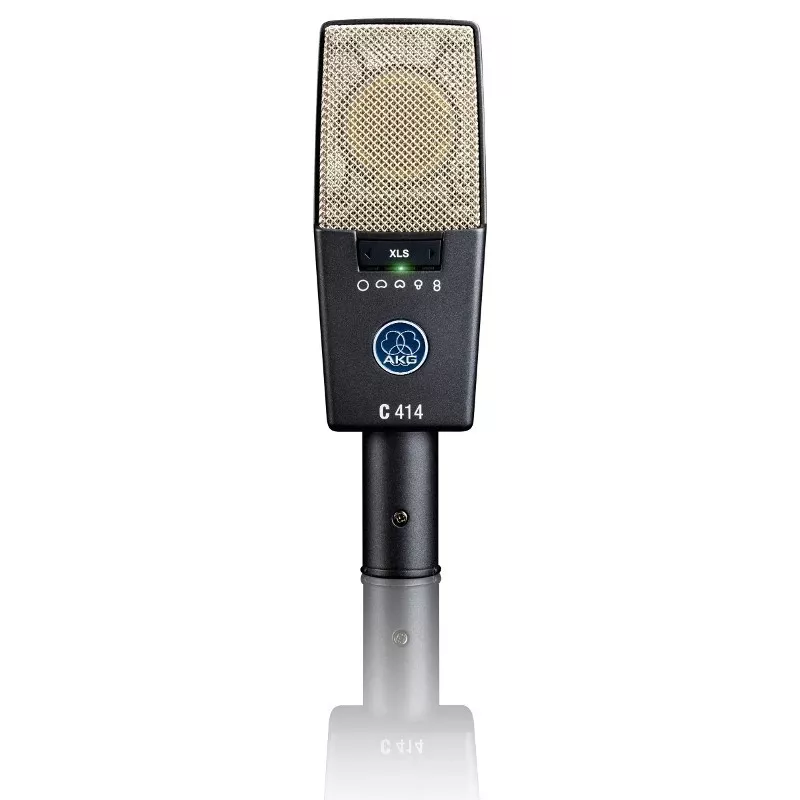 Mikrofon AKG C414 XLS Szary, Srebrny mikrofon studyjny