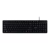 Przewodowa klawiatura USB Acer GP.KBD11.04F — Pełnowymiarowa QWERTY US International, czarna, kabel 1,45 m