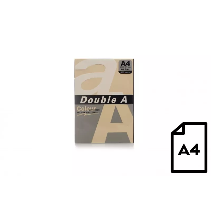Papier kolorowy Double A, 80g, A4, 500 arkuszy, Old Rose