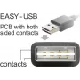 Kabel USB DeLOCK 85194 USB 2.0 2m biały