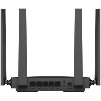 Router biurkowy Cudy WR3600 dwupasmowy Wi‑Fi 7 (802.11be), do 2882 Mbps, 4× Gigabit LAN, 1× WAN, czarny