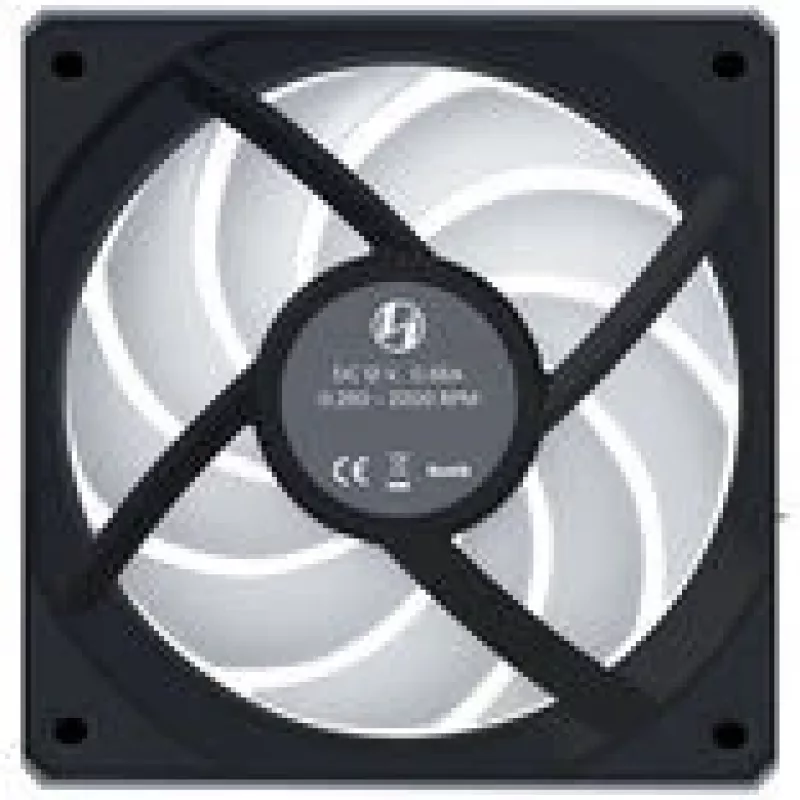 Lian Li UNI FAN CL Wireless Reverse 120 mm czarny — model 12RCL1W1B, złącze magnetyczne, modułowy RGB
