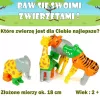 Animal Popular Playthings Magnetyczne Mieszaj i Dopasowuj Zwierzęta Wielokolorowe