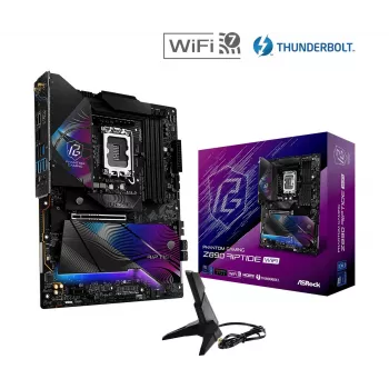 Płyta główna ASRock Z890 Riptide WiFi — Intel Z890, LGA1851, ATX, DDR5, 4 DIMM, Wi‑Fi 7, LAN 2.5Gb, Thunderbolt 4