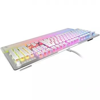Klawiatura gamingowa Turtle Beach Vulcan II Max USB niemiecka biała