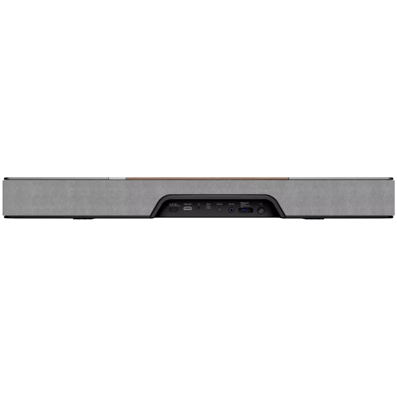 Soundbar KLIPSCH Flexus CORE 100 — 2.1 kanały, 100 W, wbudowany subwoofer, Szary/Orzech