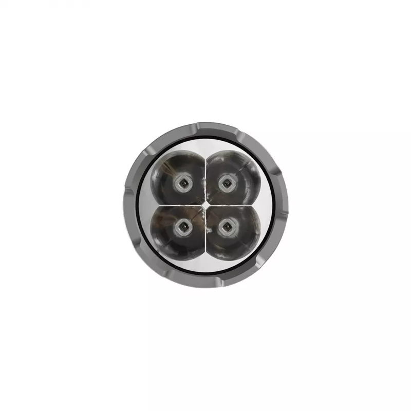 Latarka ręczna Nitecore CI7 — 4 diody LED, 2500 lumenów, 130 h czasu pracy, 148,2 mm, 158 g, czarna