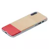 etui na smartfona man and wood dla iPhone XS Max — biały miss match