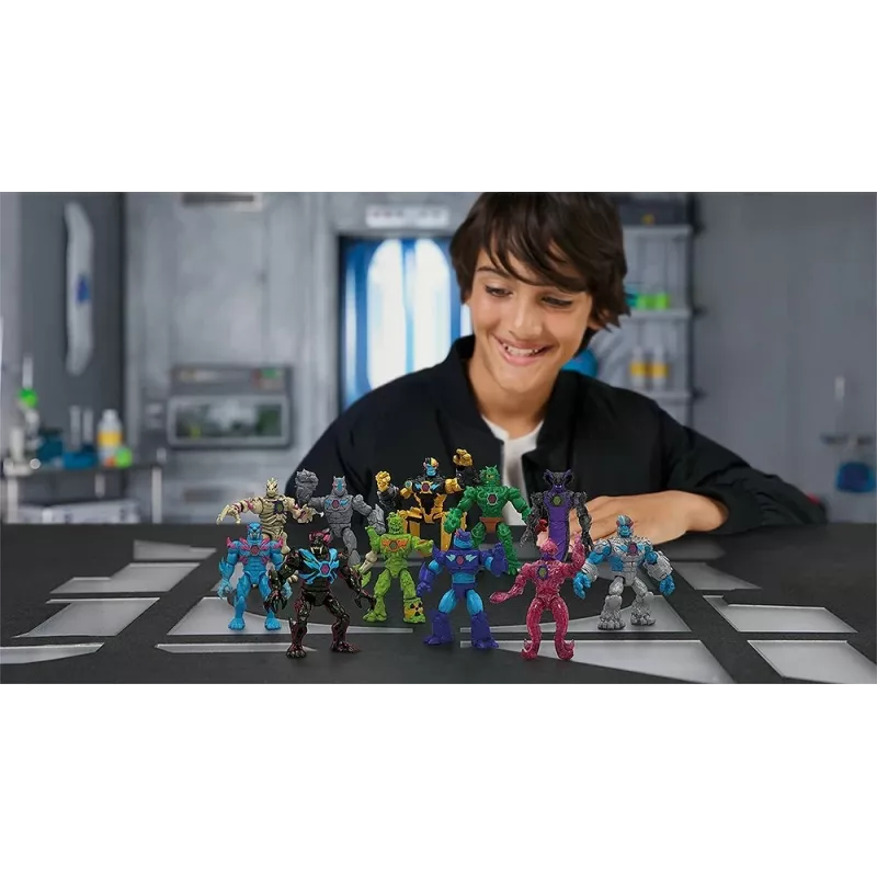 Cobi Mr Beast Lab Hybrids zestaw figurek — kolekcjonerskie figurki akcji Cobi