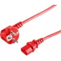 Kabel zasilający CEE7/7 do C13 ShiverPeaks BS09-05054 czerwony 5 m