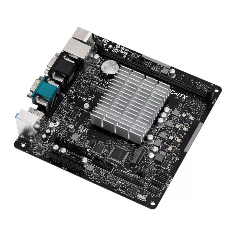 ASRock N100DC-ITX - Intel Quad-Core Processor N100 (do 3,4 GHz) DDR4- 2 SATA3, obsługa Intel Turbo Boost Technology, Mini ITX (280) płyta główna
