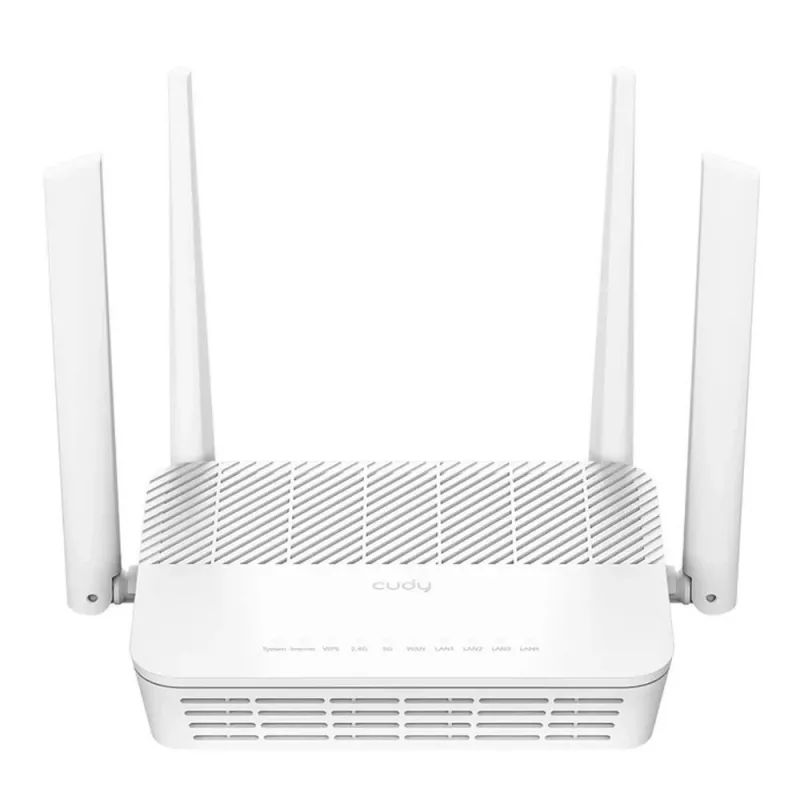 Router bezprzewodowy Cudy AX3000 (Wi‑Fi 6 Dual‑band 2.4/5 GHz, Gigabit Ethernet, 4x LAN, 2402+574 Mb/s)
