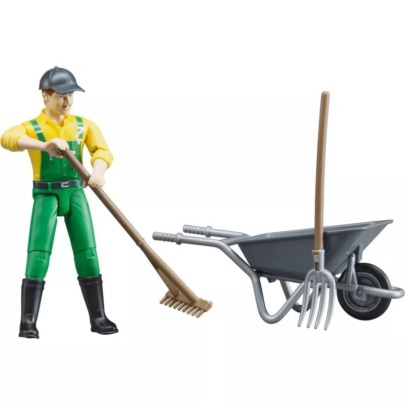 Figurenset Landwirt mit Zubehör, Spielfigur