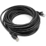 Kabel Cat5E UTP, 7,5 m, czarny