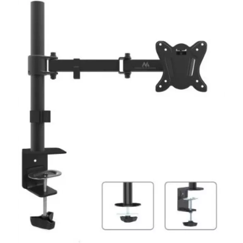 Maclean MC-690 uchwyt TV 68,6 cm (27) Czarny