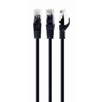 Kabel sieciowy Gembird PP6U-2M/BK RJ-45 Cat6 2m Czarny