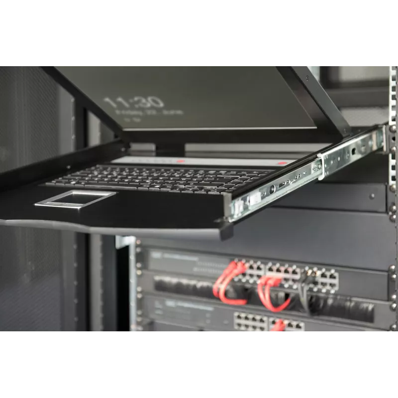 Konsola KVM Digitus 19-calowy LCD 8-portowa VGA klawiatura US