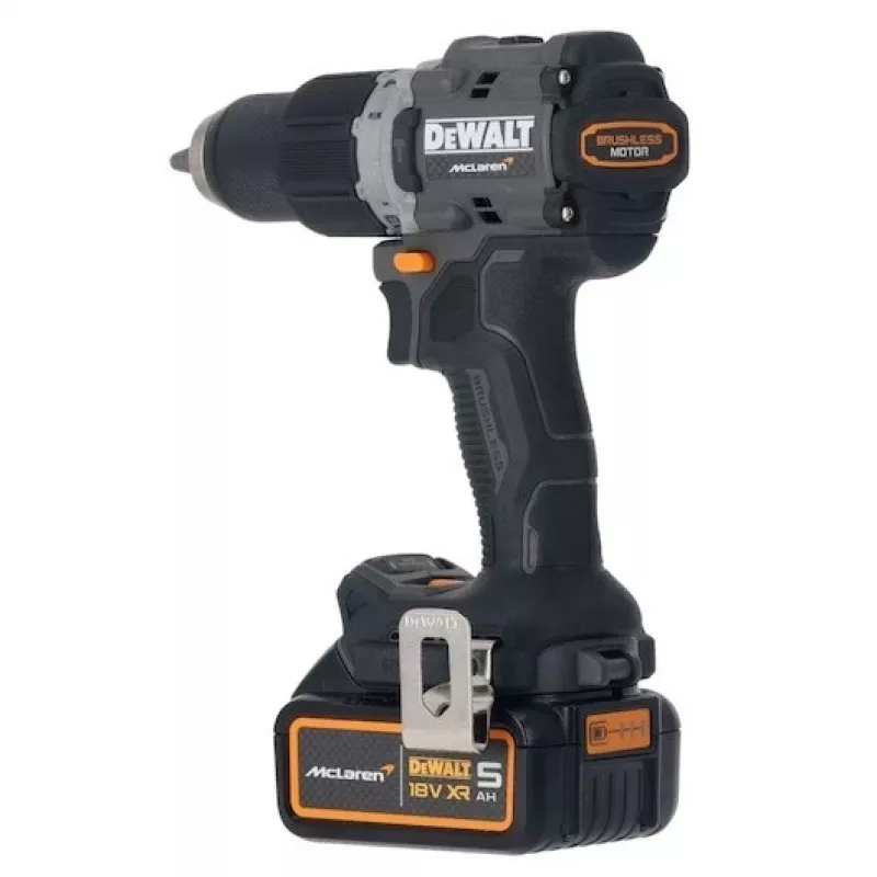 DeWalt MCLAREN DCD85MP2T Wkrętarka akumulatorowa 18V Czarny, Żółty