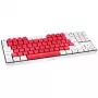 GAMIAC TKL90G Klawiatura gamingowa, Kailh Niebieski - biało-czerwona