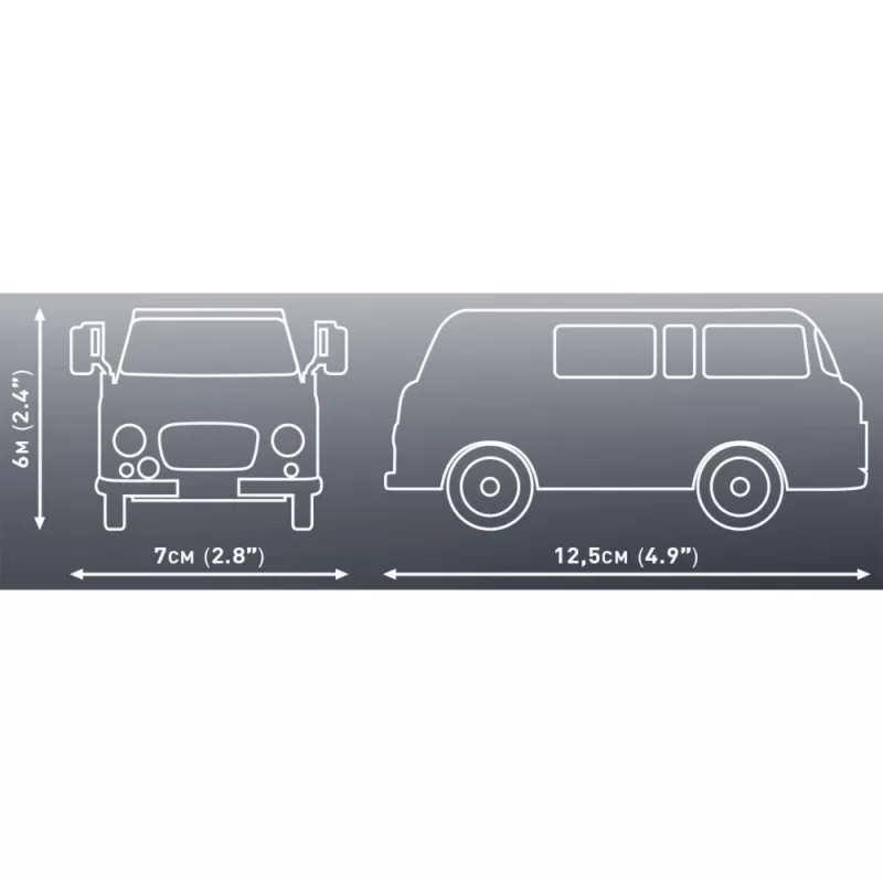 Zabawka konstrukcyjna Cobi Barkas B1000 24600 model w skali 1:35, szczegółowe klocki