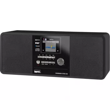 REHAU IMPERIAL DABMAN i200 CD Digital 20 W DAB+, FM, UKW Czarny Odtwarzanie MP3