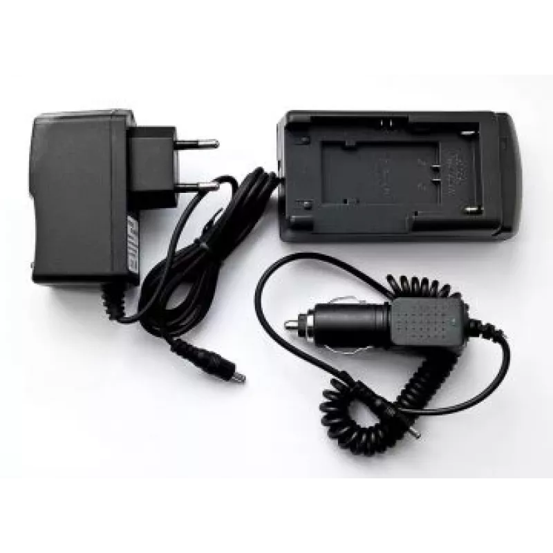 Ładowarka cyfrowa extra do baterii Casio NP-100 i Panasonic DMW-BLB13E, 7,2V 1000mAh