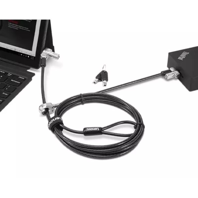 Lenovo 4XE1B81916 linka zabezpieczająca Czarny 1.8 m
