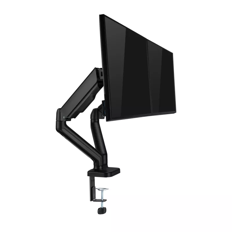Uchwyt biurkowy Sbox LCD-S024-2 (17-32/2x2-9kg/100x100)