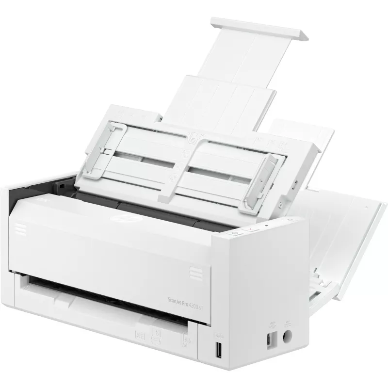 Skaner ADF HP ScanJet Pro 4200 s1 600 x 600 DPI A4 Niebieski Biały