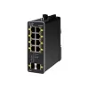 IE-1000-8P2S-LM, zarządzany, Gigabit Ethernet 10-100-1000, pełny dupleks, PoE